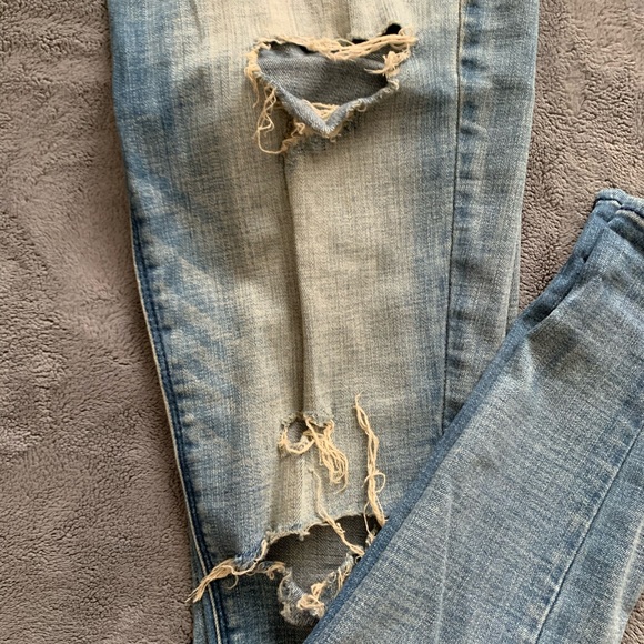 Vintage Ripped Sky High 4-way Stretch Skinny Jeans - Picture 4 of 6